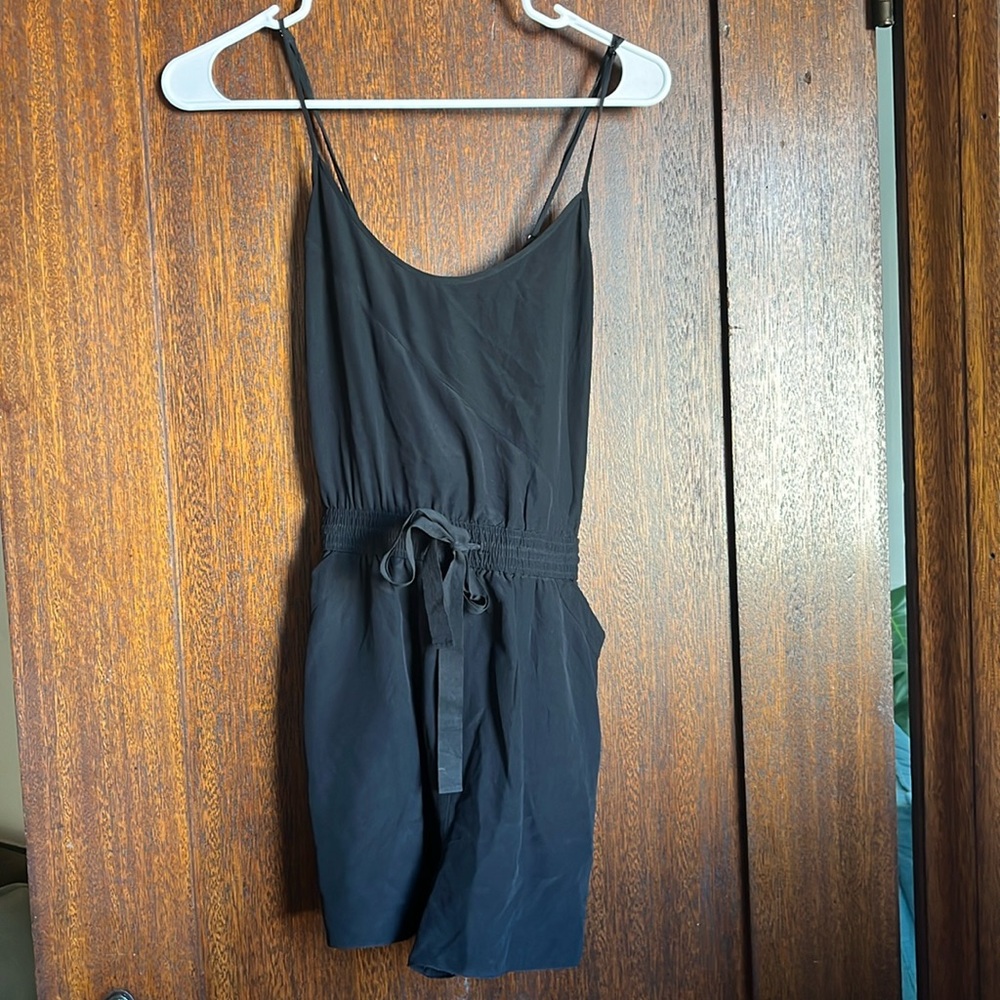 Wilfred Black Silk Peri Romper - Picture 2 of 13